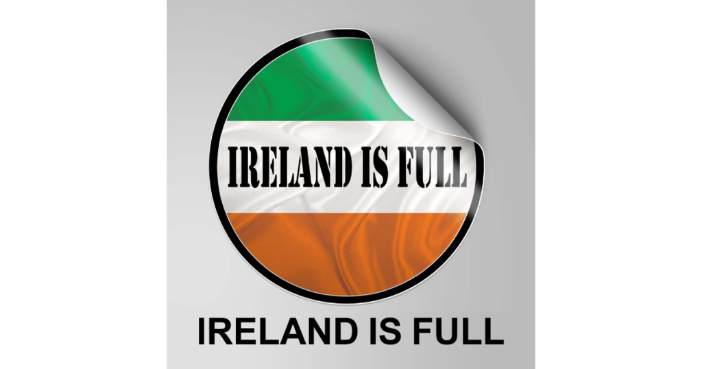 Ireland is Full Stickers - Irish Patriot Store